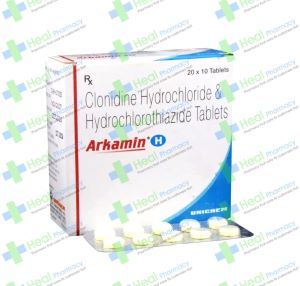 Clonidine Hydrochlorothiazide (Arkamin H)