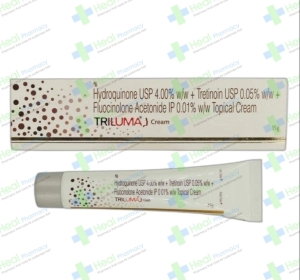 Fluocinolone, Hydroquinone and Tretinoin (Triluma) Cream