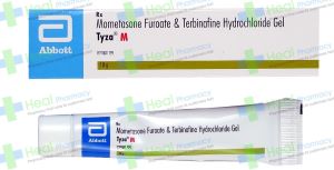 Mometasone Furoate & Terbinafine Hydrochloride (Tyza M Gel)